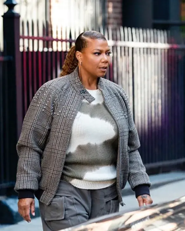 The Equalizer S03 Queen Latifah Checked Jacket The Equalizer S03 Queen Latifah Checked Jacket