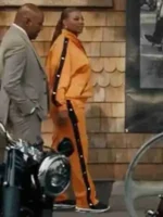 The Equalizer S03 Queen Latifah Orange Tracksuit