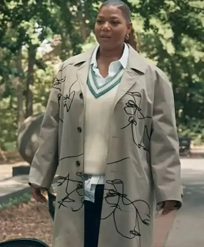 The Equalizer S03 Queen Latifah Printed Coat The Equalizer S03 Queen Latifah Printed Coat