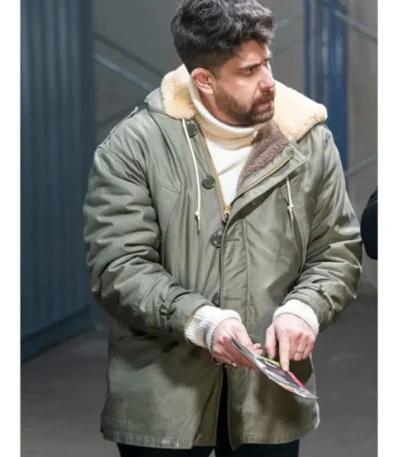 The Equalizer S04 Harry Keshegian Green Jacket