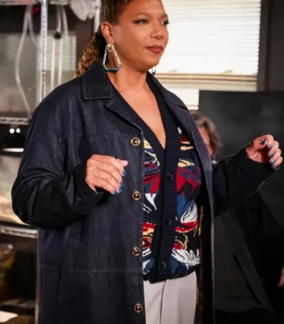 The Equalizer S05 Queen Latifah Blue Denim Coat