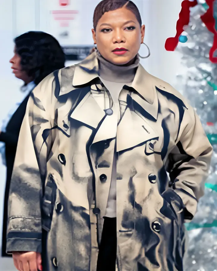 The Equalizer S05 Queen Latifah Ombre Trench Coat The Equalizer S05 Queen Latifah Ombre Trench Coat
