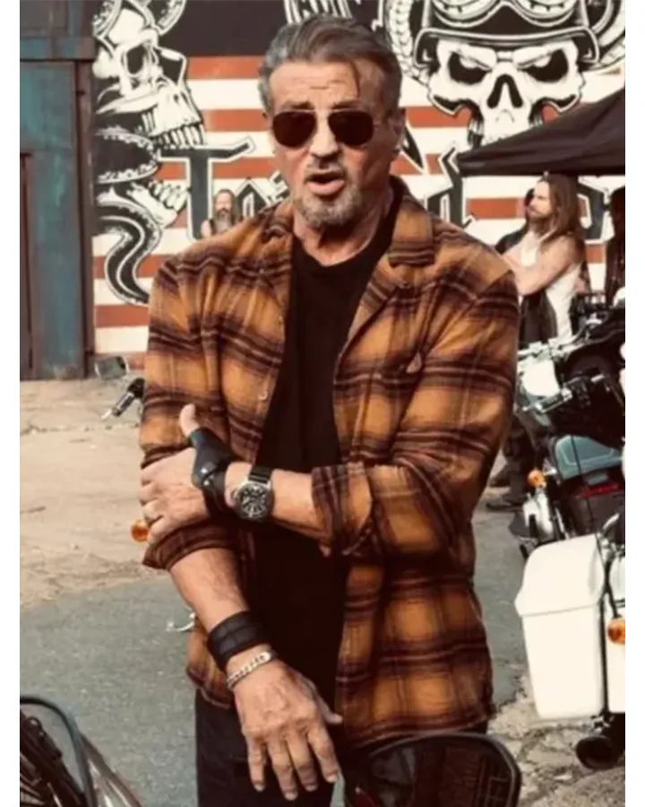 The Expendables 4 2023 Sylvester Stallone Cotton Shirt The Expendables 4 2023 Sylvester Stallone Cotton Shirt