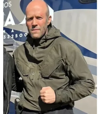 The Expendables 4 Jason Statham Green Jacket