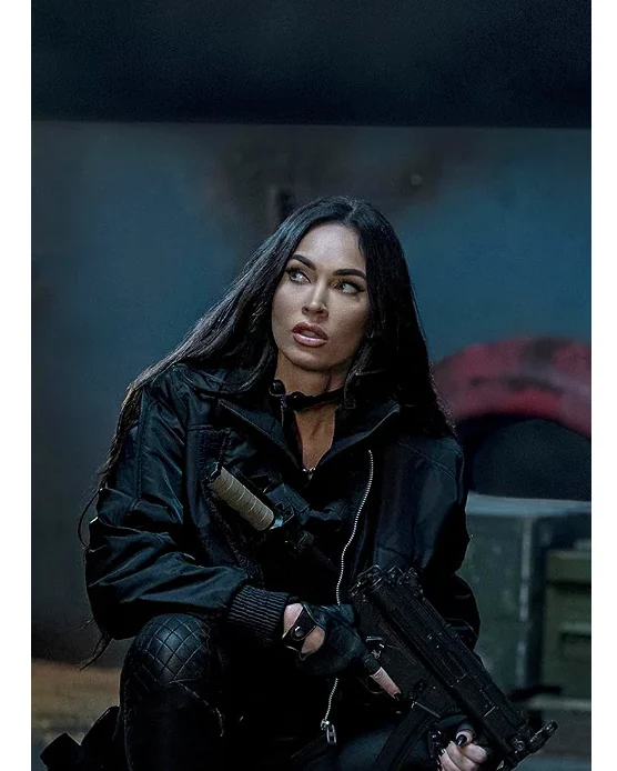 The Expendables 4 Megan Fox Bomber Jacket The Expendables 4 Megan Fox Bomber Jacket