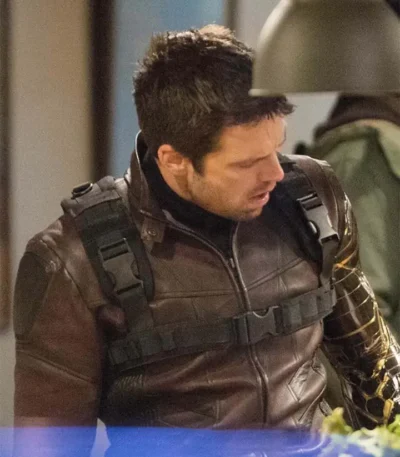 The Falcon And The Winter Soldier Bucky Barnes Brown Jacket