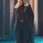 The Falcon And The Winter Soldier Helmut Zemo Black Leather Coat