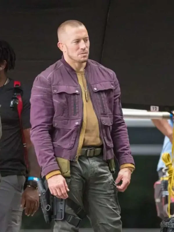 The Falcon and the Winter Soldier 2021 Batroc Purple Jacket