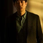 The Fall of the House of Usher Julius Black Wool Coat