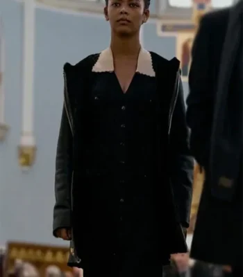 The Fall of the House of Usher Lenore Black Leather Jacket