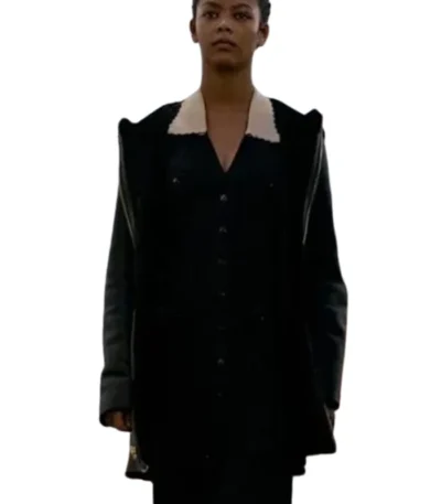 The Fall of the House of Usher Lenore Black Leather Jacket