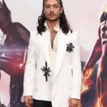 The Flash Ezra Miller White Blazer