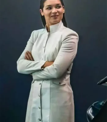 The Flash Mechanic White Trench Coat