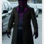 The Flash S07 Ennis Esmer Leather Coat