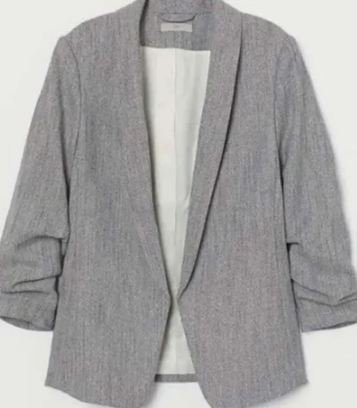 The Flash S08 Allegra Garcia Grey Blazer