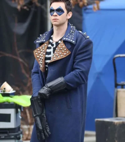 The Flash The Trickster Studded Trench Coat