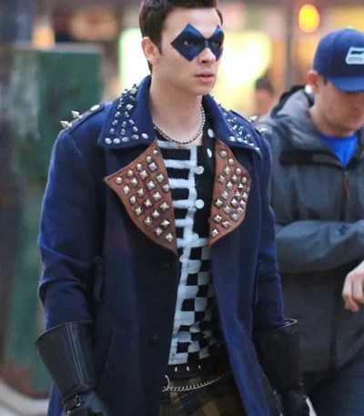 The Flash The Trickster Studded Trench Coat