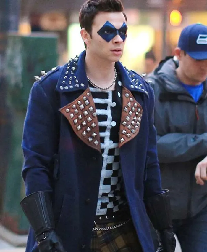 The Flash The Trickster Studded Trench Coat The Flash The Trickster Studded Trench Coat