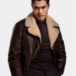 The Gentlemen Dry Eye Fur Black Jacket