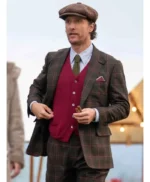 The Gentlemen Michael Pearson Three Piece Plaid Suit