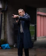 The Gentlemen Ray Black Long Trench Coat