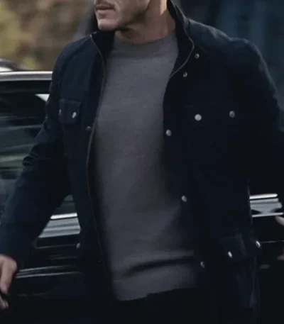 The Girl on the Train Luke Evans Black Jacket