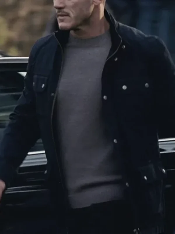 The Girl on the Train Luke Evans Black Jacket