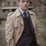 The Gold 2023 Dominic Cooper Beige Trench Coat