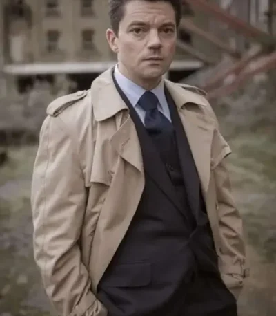 The Gold 2023 Dominic Cooper Beige Trench Coat