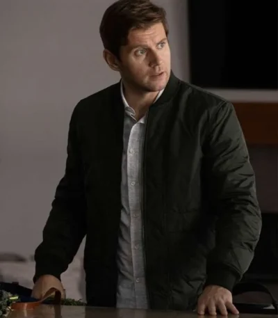 The Good Doctor Ariel Reznik Green Bomber Jacket