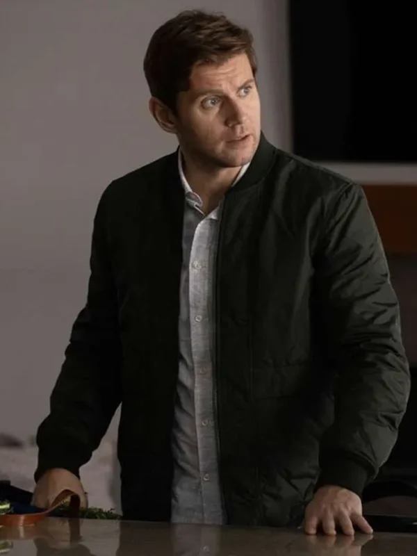 The Good Doctor Ariel Reznik Green Bomber Jacket