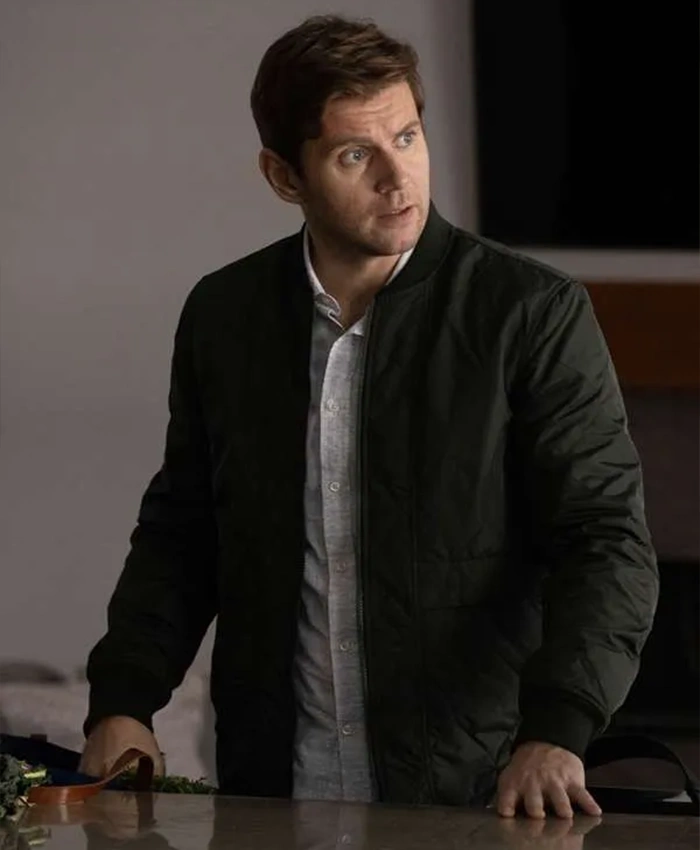 The Good Doctor Ariel Reznik Green Bomber Jacket The Good Doctor Ariel Reznik Green Bomber Jacket