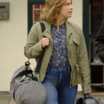 The Good Doctor Lea Dilallo Green Cotton Jacket