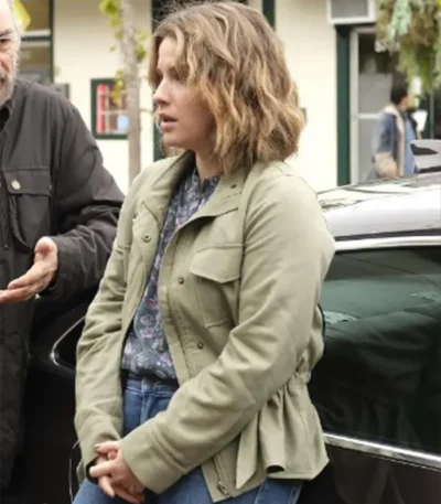 The Good Doctor Lea Dilallo Green Cotton Jacket