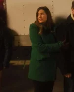 The Great Turkey Town Miracle 2023 Jessica Rae Blue Wool Coat