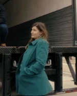 The Great Turkey Town Miracle 2023 Jessica Rae Blue Wool Coat