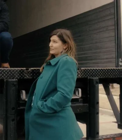 The Great Turkey Town Miracle 2023 Jessica Rae Blue Wool Coat