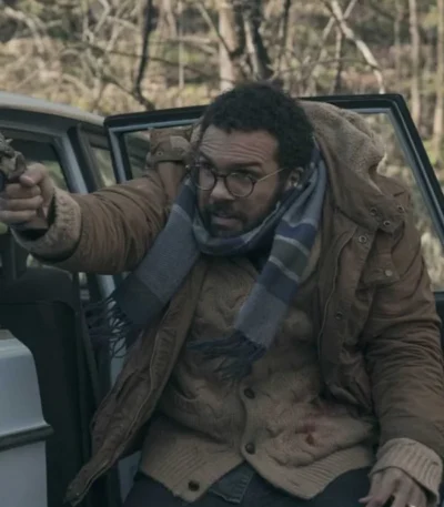 The Handmaids Tale Luke Bankole O-T Fagbenle Brown Jacket