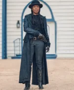 The Harder They Fall 2021 Regina King Black Long Coat