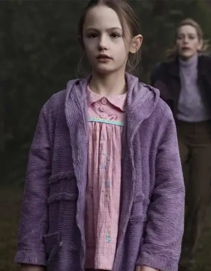 The Haunting of Bly Manor Flora Wingrave Purple Jacket The Haunting of Bly Manor Flora Wingrave Purple Jacket