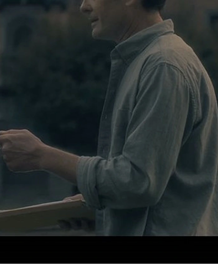 Henry Thomas The Haunting of Hill House Grey Jacket Henry Thomas The Haunting of Hill House Grey Jacket