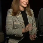 Kate Siegel The Haunting of Hill House Checkered Blazer Coat