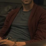 Michiel Huisman The Haunting of Hill House Maroon Jacket