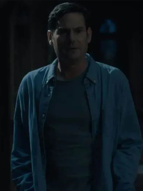 The Haunting of Hill House Young Hugh Crain Blue Jacket
