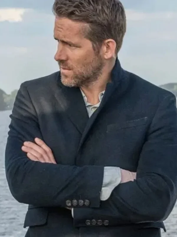 The Hitman’s Bodyguard Ryan Reynolds Black Coat