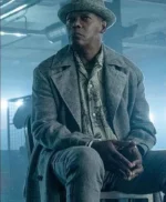 The Hitman’s Wife’s Bodyguard Darius Kincaid Grey Long Coat