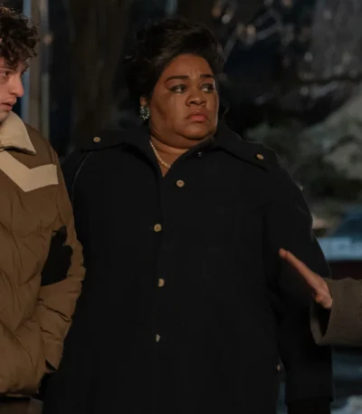 The Holdovers 2023 Da’Vine Joy Randolph Black Coat