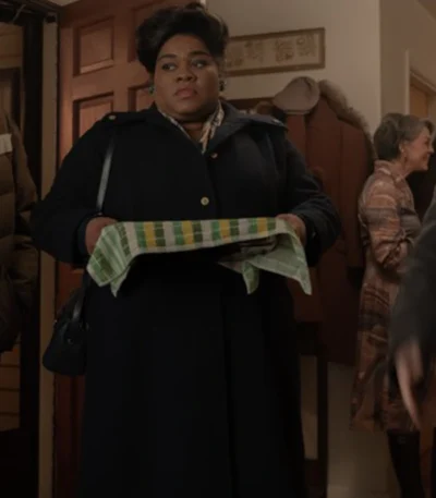 The Holdovers 2023 Da’Vine Joy Randolph Black Coat