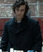 The Holdovers 2023 Dominic Sessa Black Wool Coat