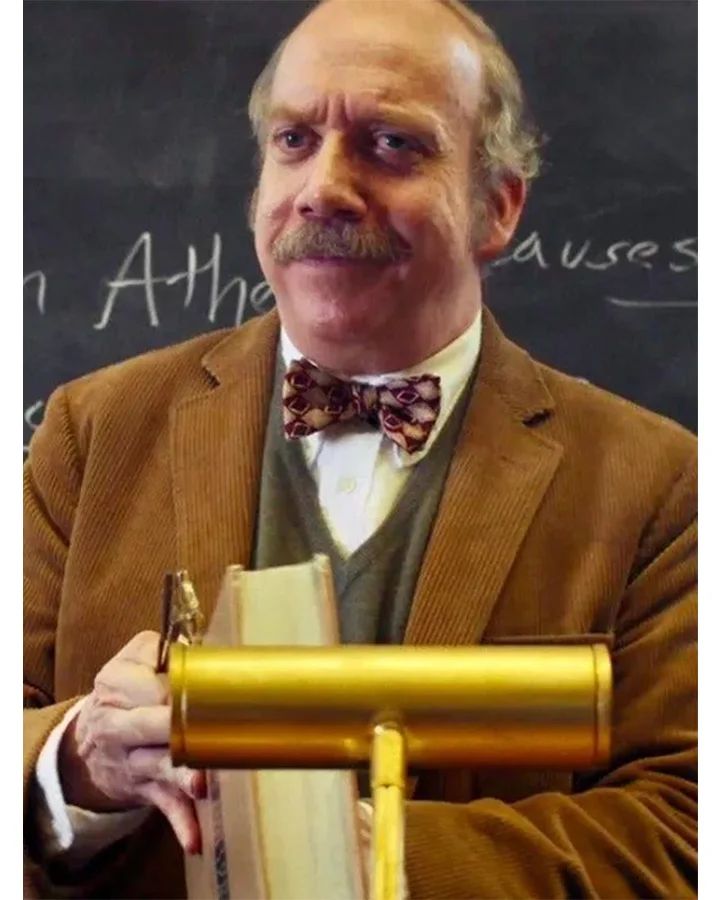 The Holdovers 2023 Paul Giamatti Brown Blazer The Holdovers 2023 Paul Giamatti Brown Blazer